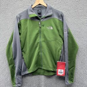 The North Face Flight Series TKA Jacket Mens Small Green Stretch Full Zip